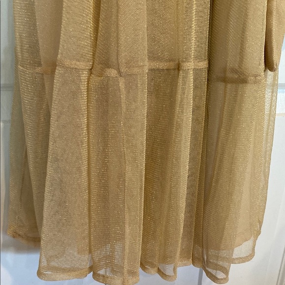 Torrid Gold Mini Dress - Picture 8 of 13